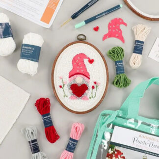 Kimberbell - Punch Needle Kit - KPNK1012 - Be My Gnomie - 10In Frame