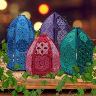OESD - Embroidery Design - Floral Little Lanterns
