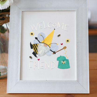 OESD - Embroidery Design - Honey Bee Gnomes by Lori Nawyn