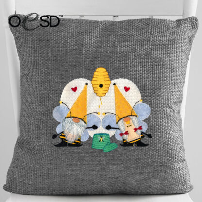 OESD - Embroidery Design - Honey Bee Gnomes by Lori Nawyn - Image 2