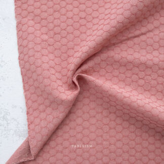 100% Cotton - Forest Forage Honeycomb - FORHC-7 - Strawberry - By Fableism
