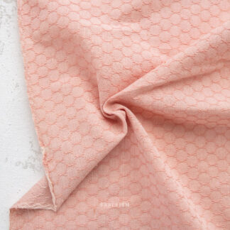 100% Cotton - Forest Forage Honeycomb - FORHC-8 - Peaches - By Fableism