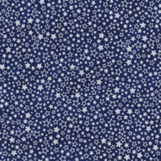 100% Cotton Fabric - Holiday Charms - 19952-009 - Navy - Robert Kaufman
