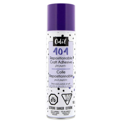 Odif - 404 Spray and Fix - 43130 - Repositionable Craft Adhesive - 250ml