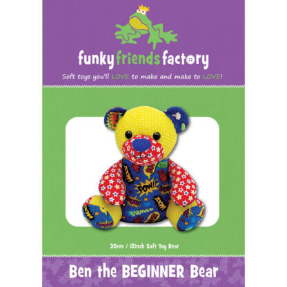 Patterns - Ben the Beginner Bear - FF2816 - Funky Friends Factory