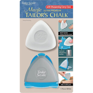 Taylor Seville - Premium Tailors Chalk - TS219874 - White - With Sharpening Case