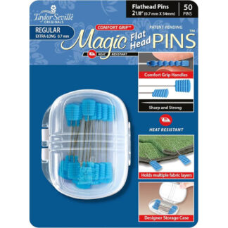 Taylor Seville - Magic Pins - TS221990 - Flat Head - 50Pc