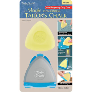 Taylor Seville - Premium Tailors Chalk - TS219980 - Yellow - With Sharpening Case