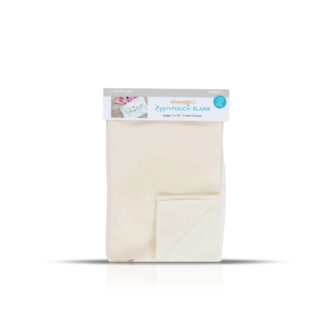 Kimberbell - Blanks - KDKB270 - Zipper Pouch - Cream Canvas - Large 7in x 10in