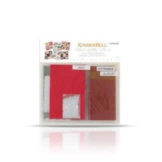 Kimberbell - Embellishment Kit - KDKB1293 - Mini Quilts Vol 2 Jul-Dec