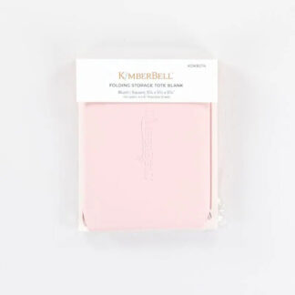 Kimberbell - Blanks - KDKB274 - Folding Storage Tote - Blush - Square 5-3/4 x 5-3/4 x 5-3/4