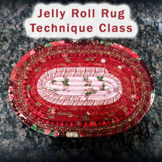Class - Jelly Roll Rug Technique Class