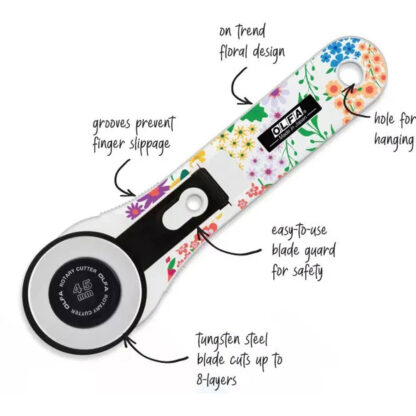 Olfa - Rotary Cutter - RTY2/GP5 - 45mm - Image 2