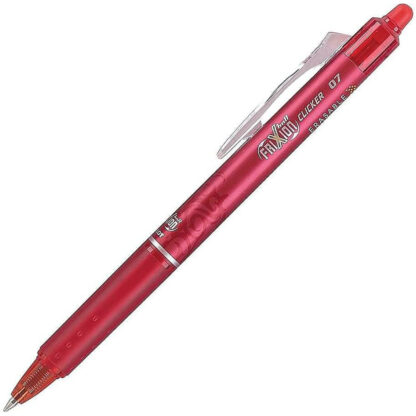 Pilot - Frixion Clicker Erasable Gel Pen - 0.7mm - Red