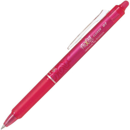 Pilot - Frixion Clicker Erasable Gel Pen - 0.7mm - Pink