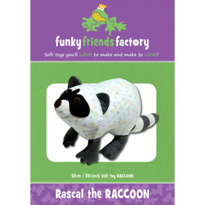 Patterns - Rascal Raccoon - FF2663 - Funky Friends Factory