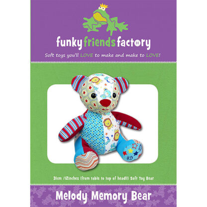 Patterns - Melody Memory Bear - FF4644 - Funky Friends Factory
