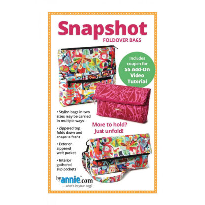 Pattern - Snapshot Foldover Bags - ByAnnie