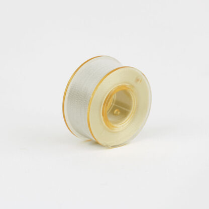 WonderFil - DecoBob Prewound Jumbo B - Tube of 5 (183m) - 112 - Antique White - 80wt/2Ply Cottonized Polyester