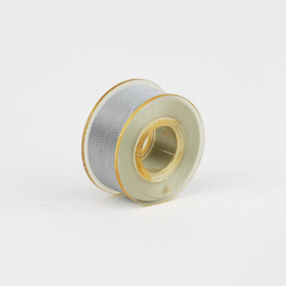 WonderFil - DecoBob Prewound Jumbo B - Tube of 5 (183m) - 113 - Dove Grey - 80wt/2Ply Cottonized Polyester