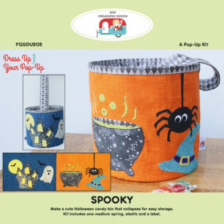 Sew Organized Designs - Pop-Up Kit/Pattern - FQGDU205 - Spooky Pop-Up