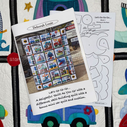Book - Deborah Louie - Let's Go Go Go & Pattern Sheets