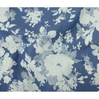 77% Cotton 28% Polyester 2% Spandex - Denim Print - 37262-01 - Light Blue - Telio - 57 In wide