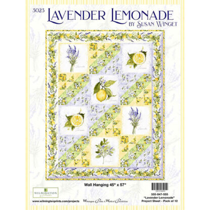 Pattern - Quilt - Free with purchase of Lavender Lemonade Fabrics - Wilmington Prints