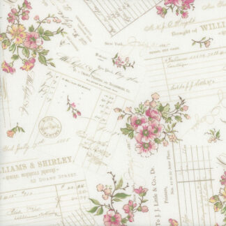 100% Cotton - Shades of Romance Patchwork - MFR021395 - Cream - Monika Zhu - 44 In wide