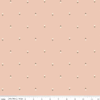 100% Cotton - Blush 'n Butterscotch (Tulips) - RBC15591 - Blush - Simple Simon & Co - 43 In wide