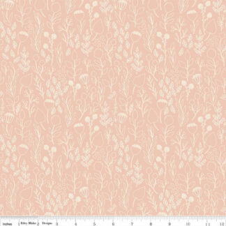 100% Cotton - Blush 'n Butterscotch (Outlines) - RBC15592 - Blush - Simple Simon & Co - 43 In wide
