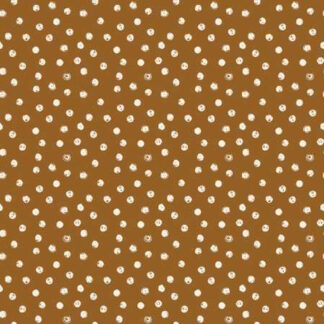 100% Cotton - Blush 'n Butterscotch (Dots) - RBC15593 - Cinnamon - Simple Simon & Co - 43 In wide