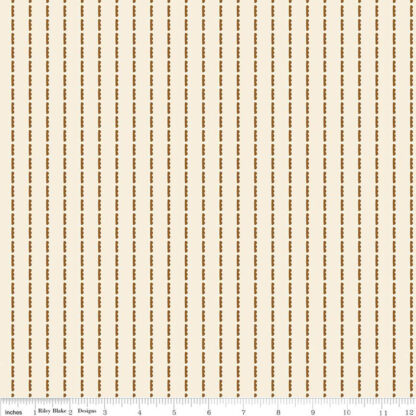 100% Cotton - Blush 'n Butterscotch (Clouds) - RBC15595 - Cream - Simple Simon & Co - 43 In wide