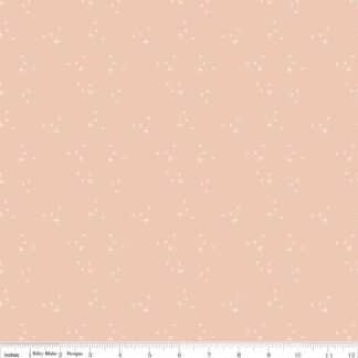 100% Cotton - Blush 'n Butterscotch (Cross Sparkles) - RBC15596 - Blush - Simple Simon & Co - 43 In wide