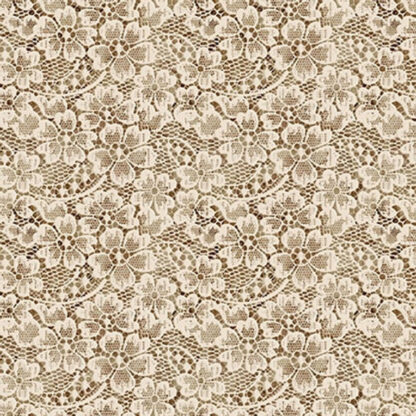 100% Cotton - Modernlace Small Floral Lace - 3711-41 - Ivory - Satin Moon Designs - Blank Quilting Corporation