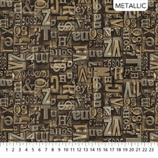 Stonehenge Heavy Metal - 23740M-32 - Northcott Studio