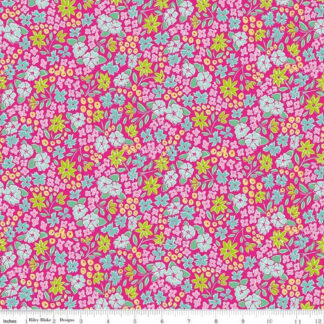 100% Cotton - Vibrance (Main) - RBC15950 - Super Pink - Leslie Ryan - 43 In wide