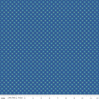 100% Cotton - Vibrance (Star Junctions) - RBC15954 - Denim - Leslie Ryan - 43 In wide