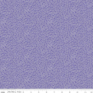 100% Cotton - Vibrance (Paisley) - RBC15955 - Periwinkle - Leslie Ryan - 43 In wide
