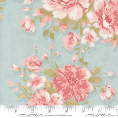 100% Cotton - Muse - 544390-12 - Sky - by 3 Sisters for Moda - 44 In wide