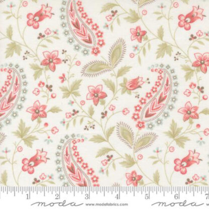 100% Cotton - Muse - 544393-11 - Porcelain - by 3 Sisters for Moda - 44 In wide