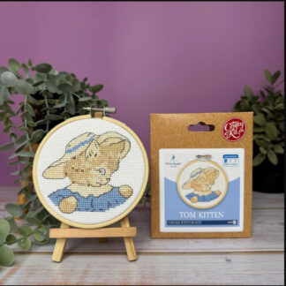 The Crafty Kit - Cross Stitch Kit - Beatrix Potter - Tom Kitten