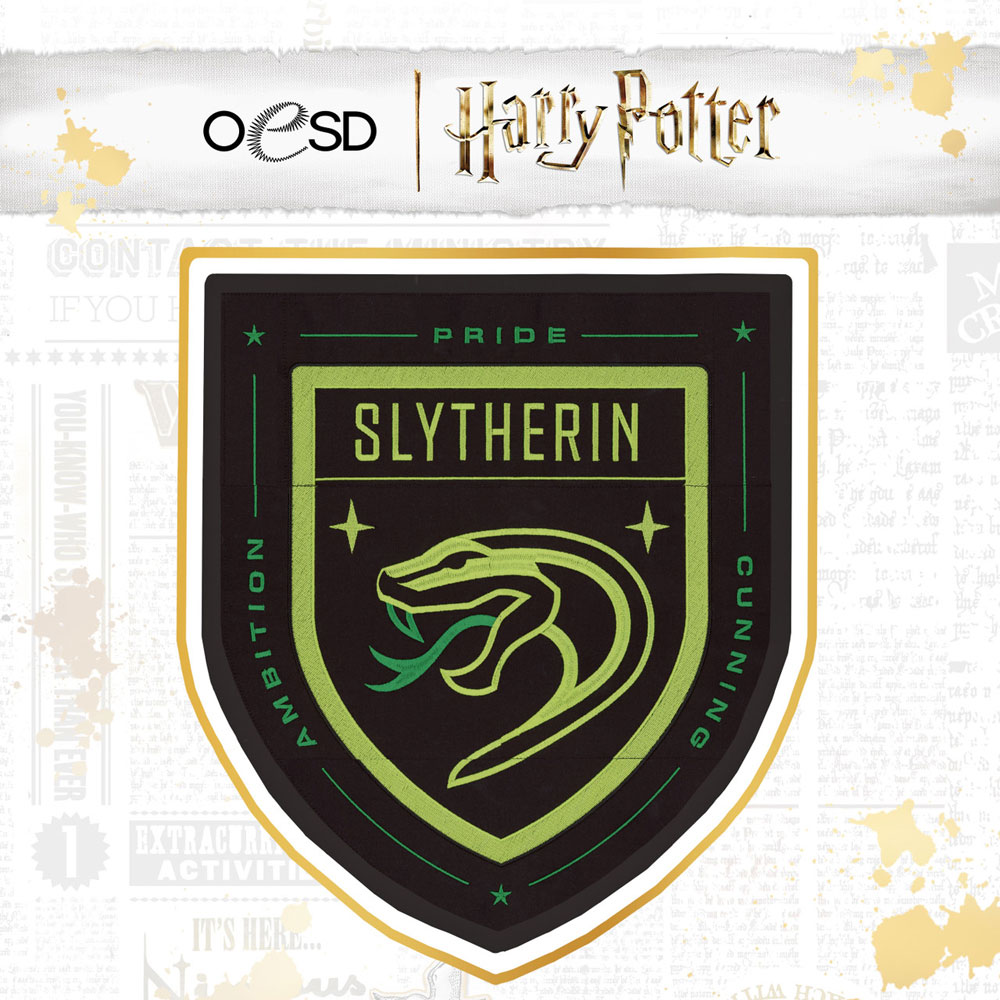 OESD - Embroidery Design - Harry Potter - Slytherin Tiled House Banner