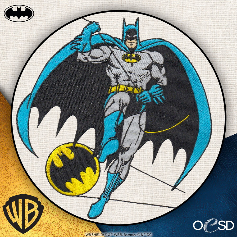 OESD - Embroidery Design - Classic Batman