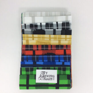 FB - Overplaid Curated Fabric Bundle - 12 unique .15m strips of fabric