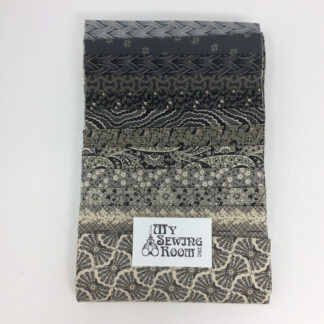 Fabric Bundle -  Reminiscence Curated Fabric Bundle - 12 unique .15m strips of fabric