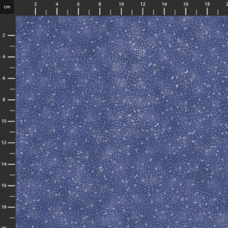 100% Cotton - We Love Christmas 2025 - 4592-604 - Dark Blue/Silver Spray Dots - Stof Fabrics