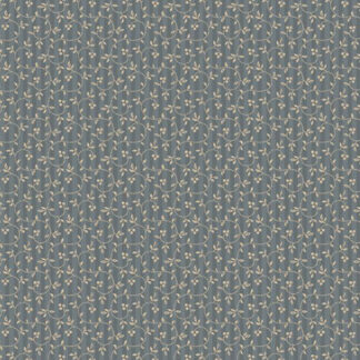 100% Cotton - Franklin House (Vine) - R541545D - Blue - Dolores Smith - 44 in wide