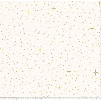 100% Cotton - Christmas Wishes Starry Sky - RBC15046 - Cream - The RBD Designers - 44 in wide