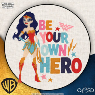 OESD - Embroidery Design - Wonder Woman Empowering Words